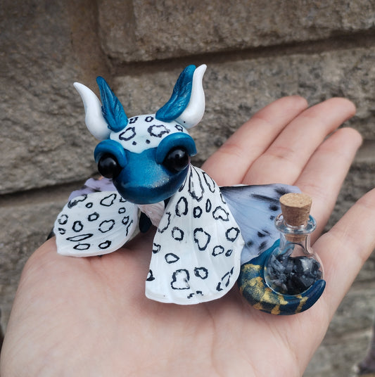 Giant Leapord Moth Crystal Dragon