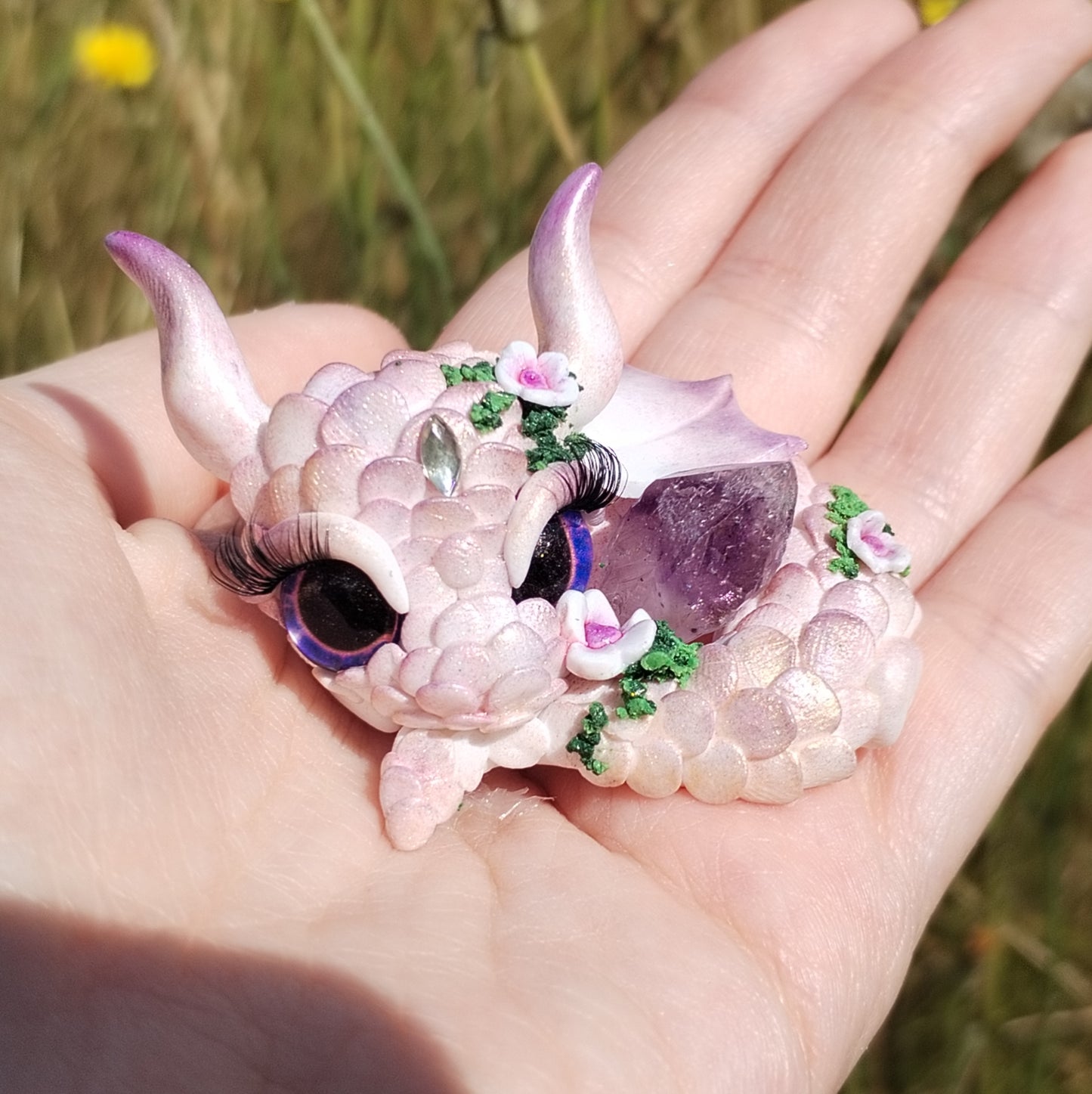 Amethyst Crystal Dragon