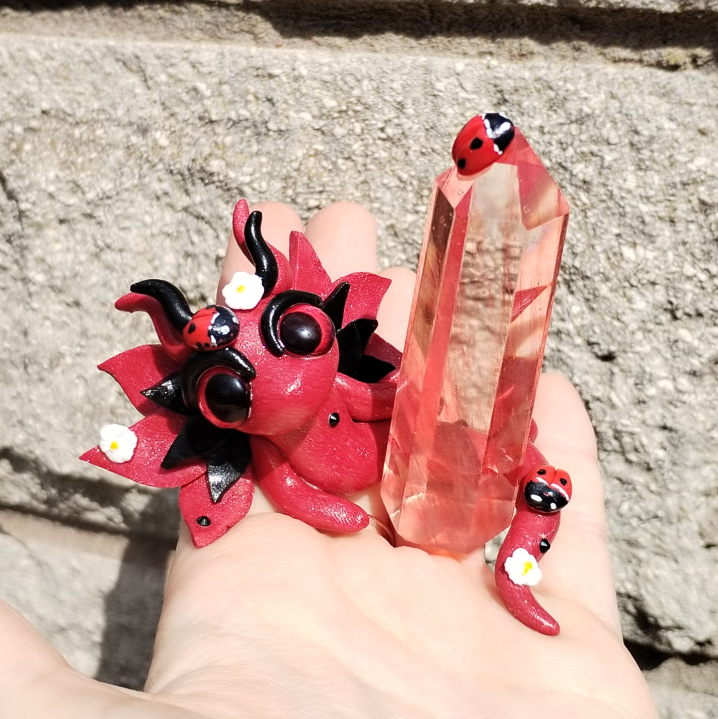 Ladybird Smelting Quartz Tower Fairy Crystal Dragon
