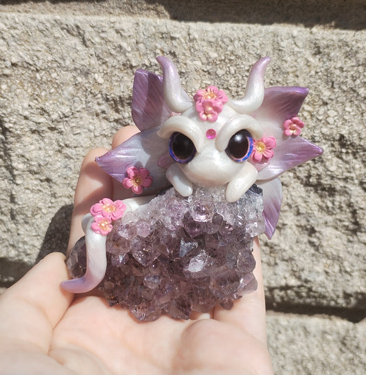 Amethyst Crystal Dragon