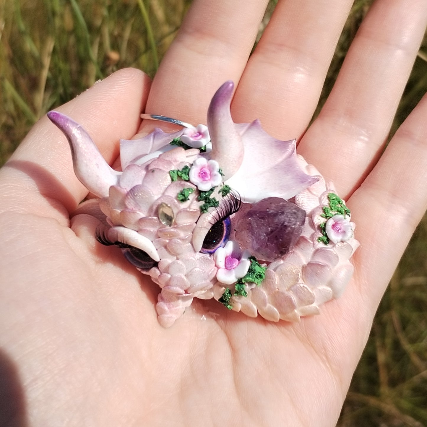 Amethyst Crystal Dragon