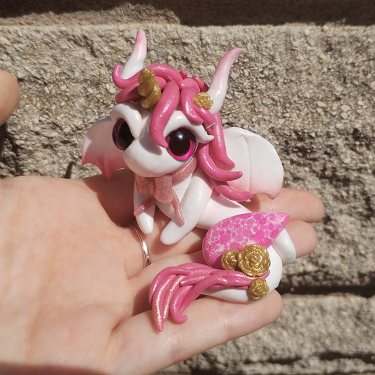 Pink Mohave Turquoise Unicorn Crystal Dragon