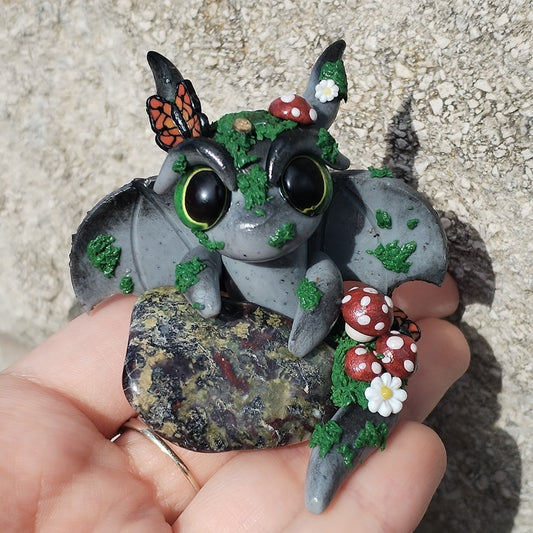 Dragon Bloodstone Crystal Dragon