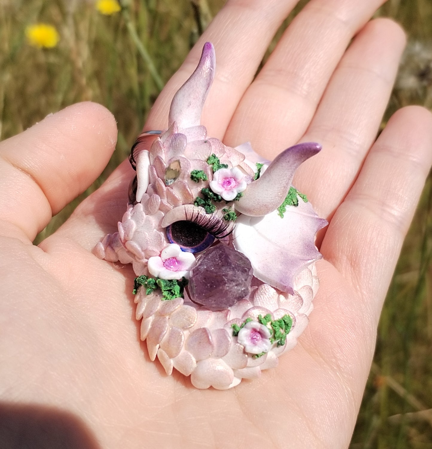 Amethyst Crystal Dragon