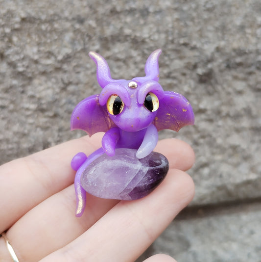 Amethyst Crystal Dragon