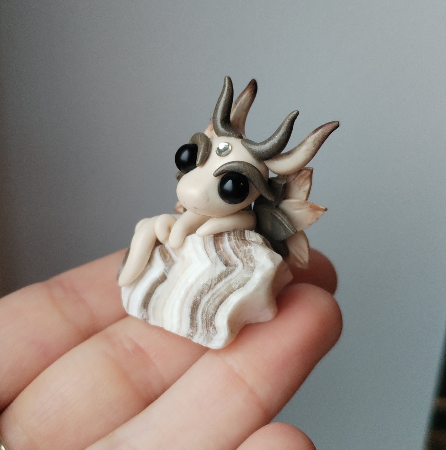 Banded Calicite Crystal Dragon