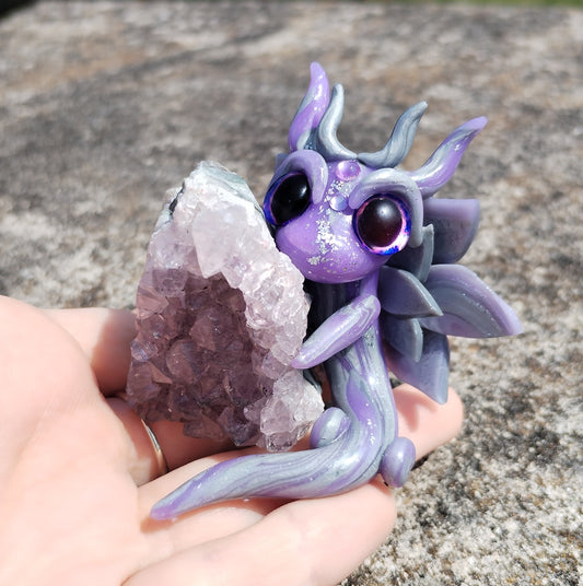 Amethyst Crystal Dragon