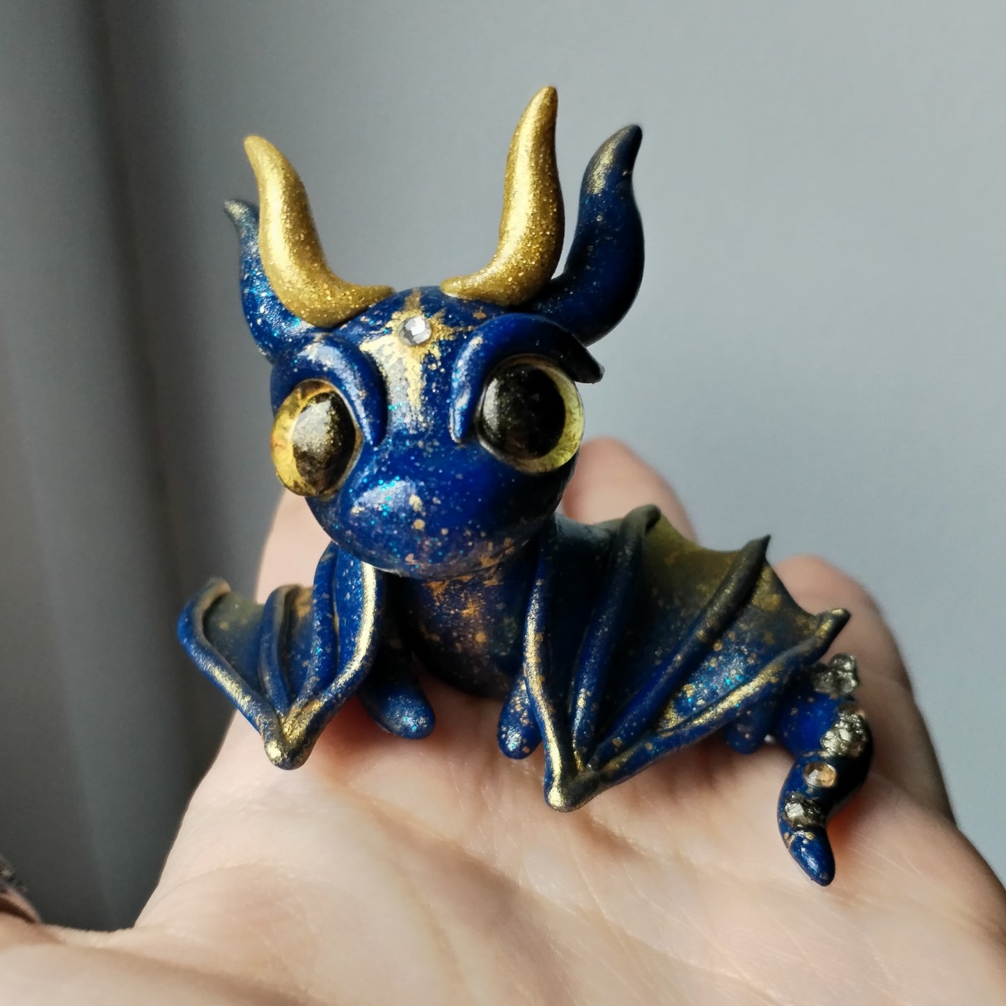 Pyrite Crystal Dragon
