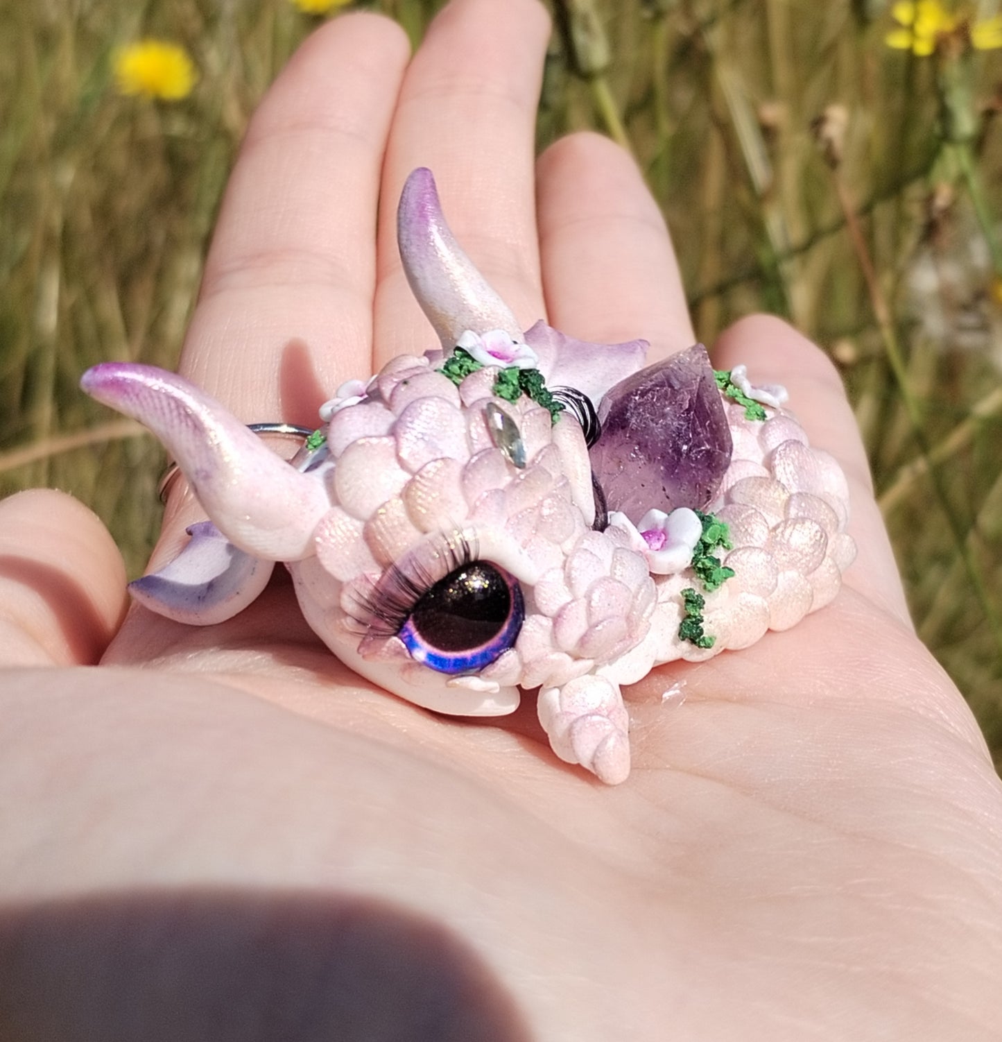 Amethyst Crystal Dragon