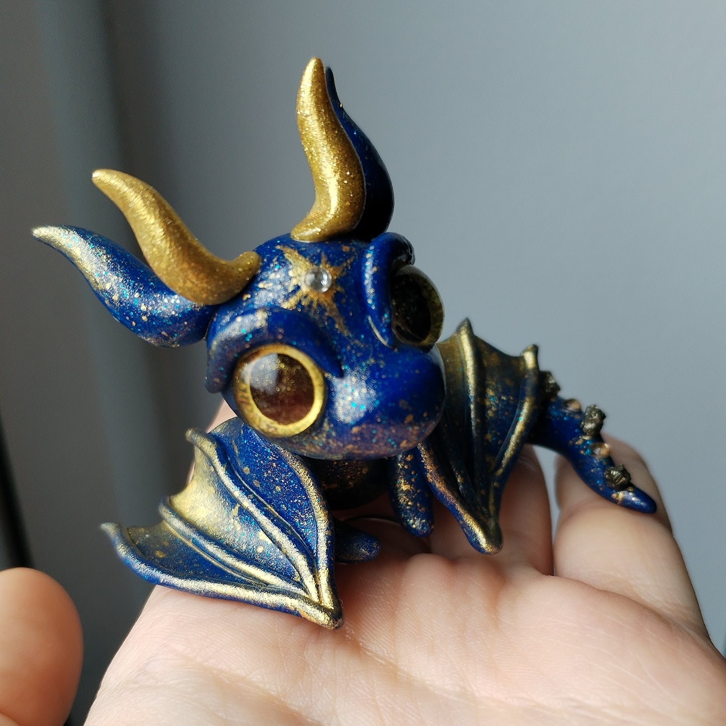 Pyrite Crystal Dragon