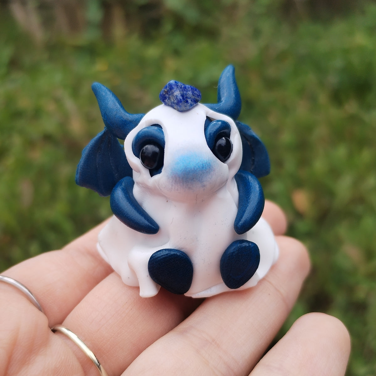 Lapis Lazuli Ghost Crystal Dragon