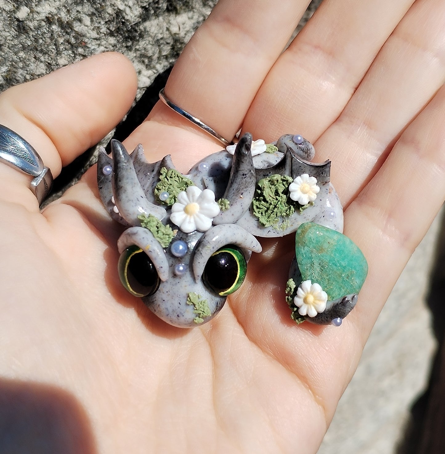Adventurine Crystal Dragon