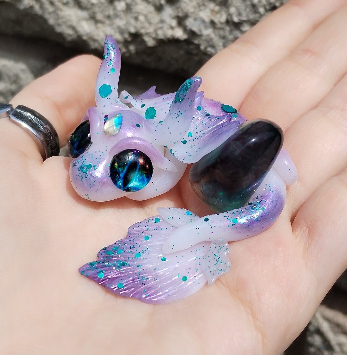 Flourite Crystal Dragon